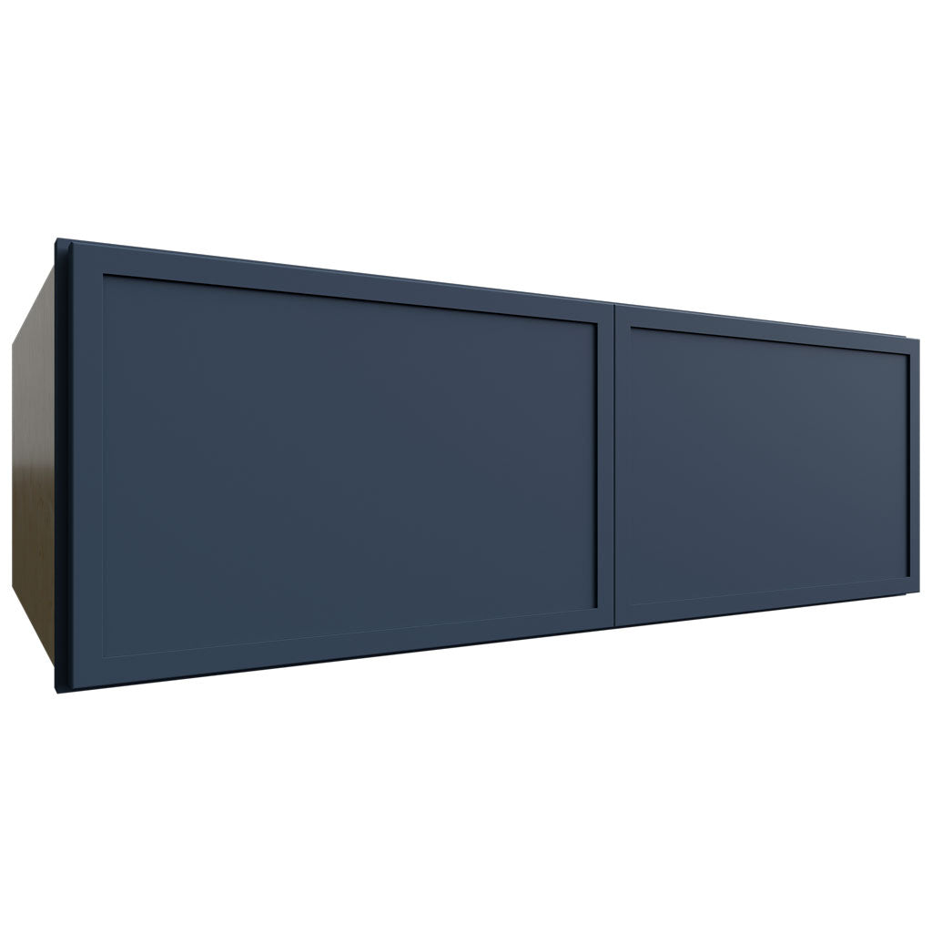 Fabuwood Allure Luna Indigo 36" W X 12" H X 24" D Double Door Wall Cabinet