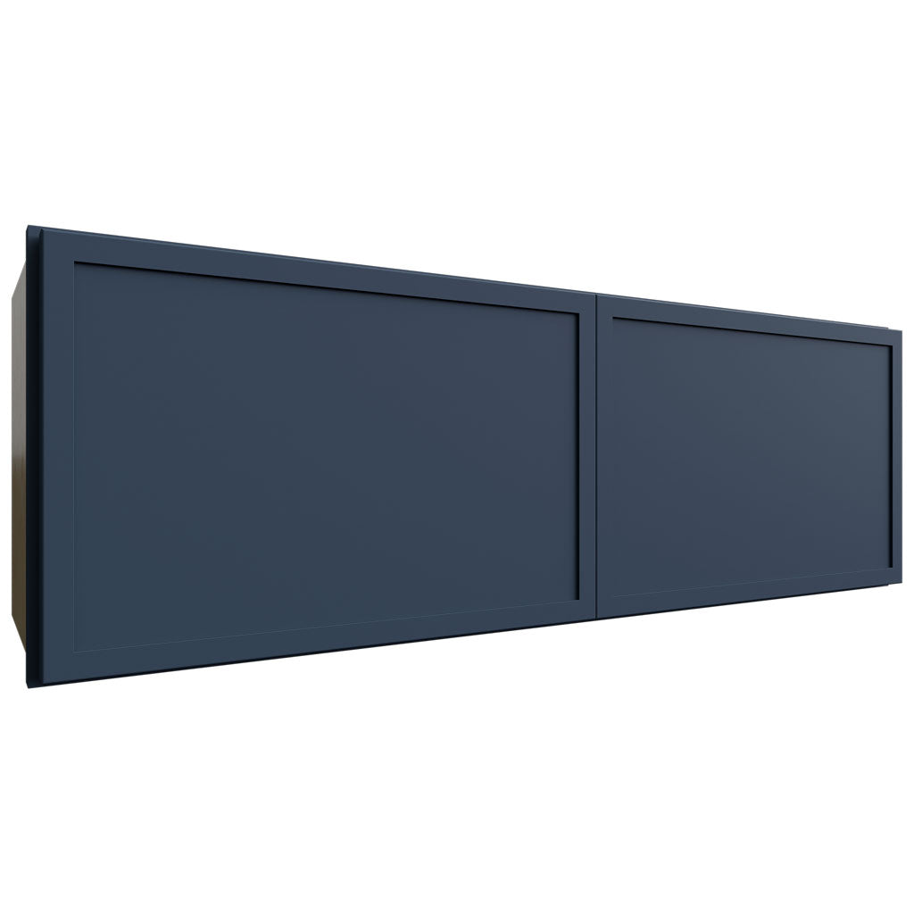 Fabuwood Allure Luna Indigo 36" W X 12" H X 12" D Double Door Wall Cabinet