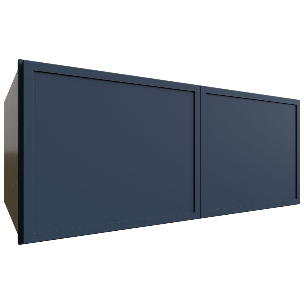 Fabuwood Allure Luna Indigo 36" W X 15" H X 24" D Double Door Wall Cabinet
