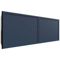 Fabuwood Allure Luna Indigo 36" W X 15" H X 12" D Double Door Wall Cabinet