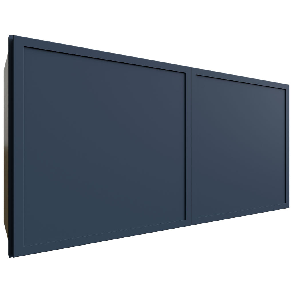 Fabuwood Allure Luna Indigo 36" W X 18" H X 12" D Double Door Wall Cabinet