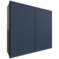 Fabuwood Allure Luna Indigo 39" W X 36" H X 12" D Double Door Wall Cabinet