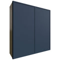 Fabuwood Allure Luna Indigo 39" W X 42" H X 12" D Double Door Wall Cabinet