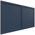 Fabuwood Allure Luna Indigo 23 1/2" W X 14 1/2" H X 3/4" D Wainscot Panel
