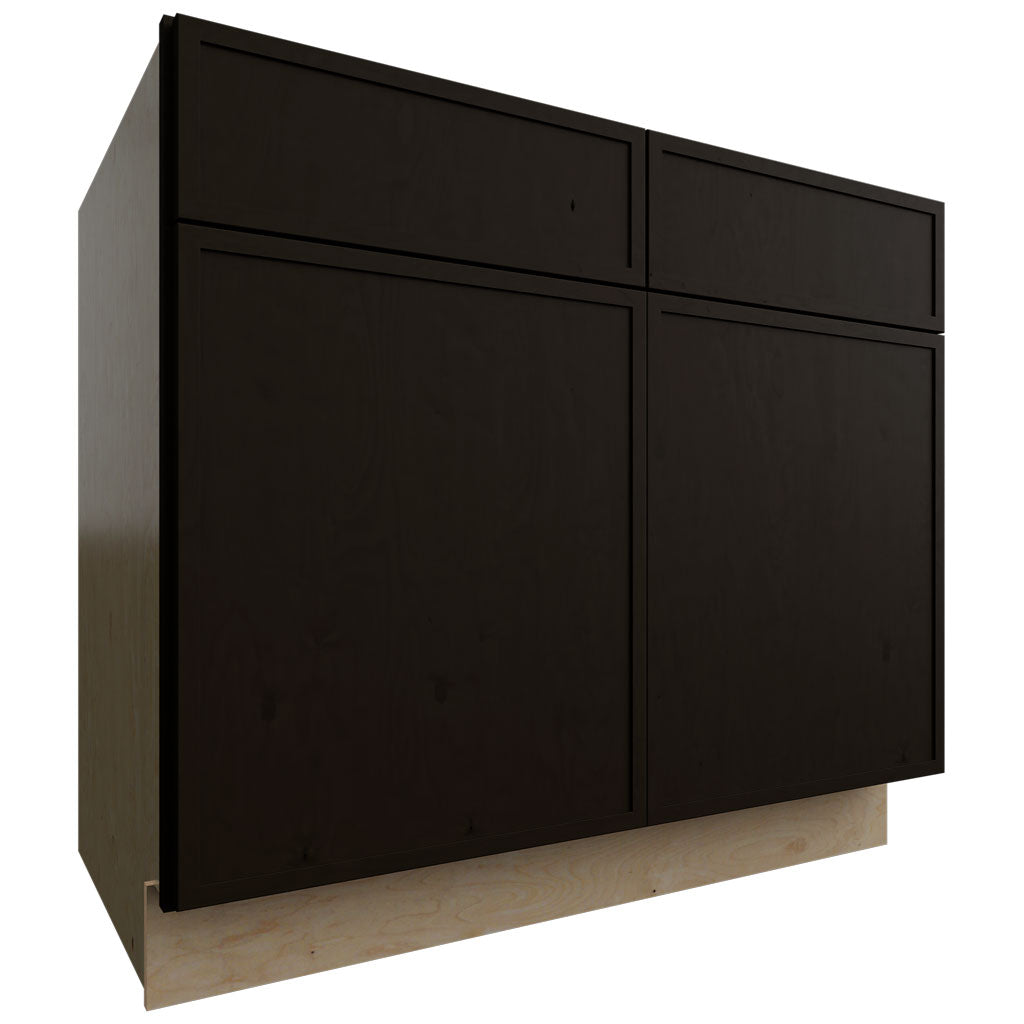 Fabuwood Allure Luna Kona 39" W X 34 1/2" H X 24" D Double Door Base Cabinet