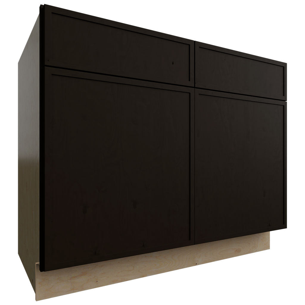 Fabuwood Allure Luna Kona 42" W X 34 1/2" H X 24" D Double Doors/Double Drawers Base Cabinet