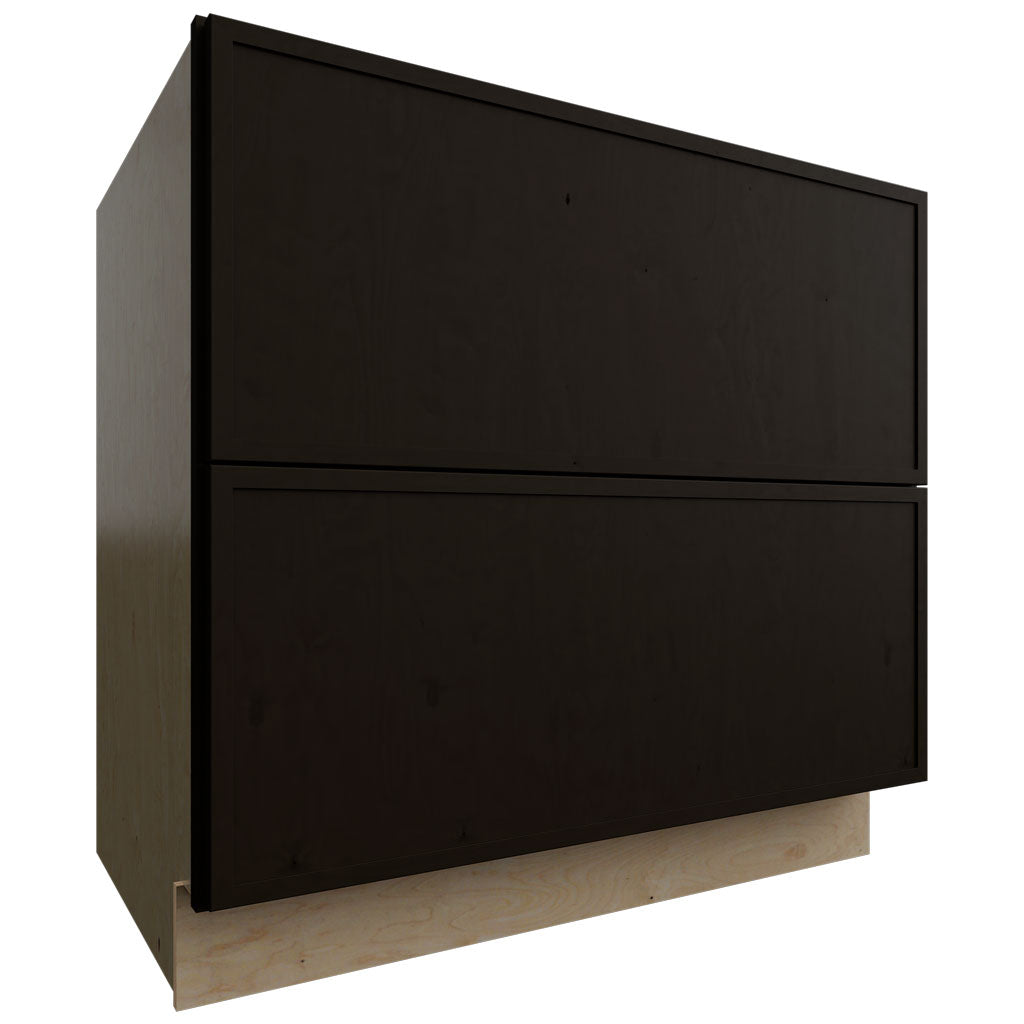 Fabuwood Allure Luna Kona 36" W X 34 1/2" H X 24" D 2 Drawer Base Cabinet