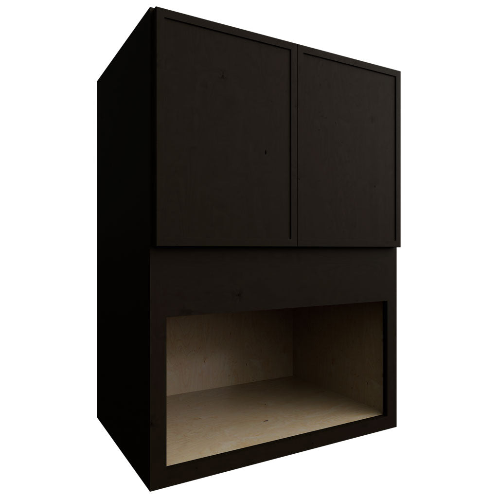 Fabuwood Allure Luna Kona 30" W X 42" H X 21" D Microwave Cabinet