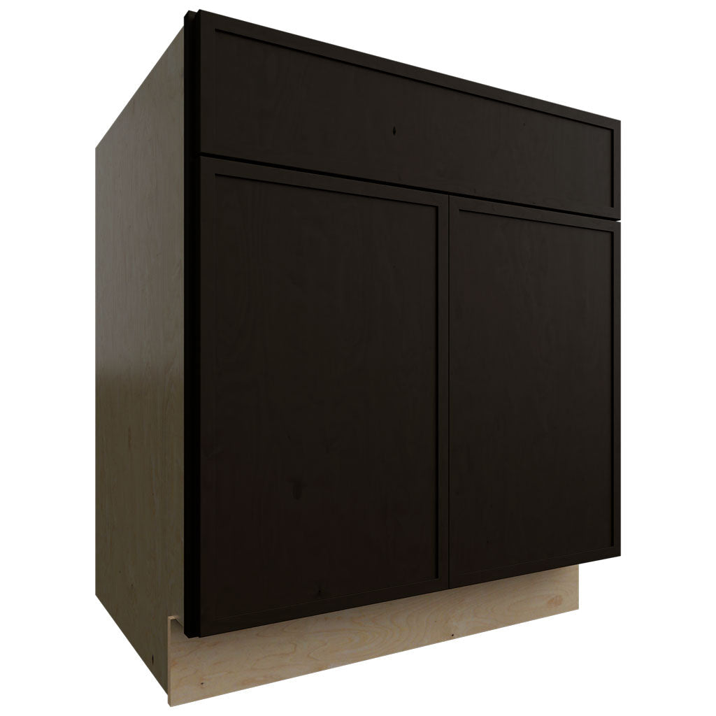 Fabuwood Allure Luna Kona 30" W X 34 1/2" H X 24" D Double Door Sink Base Cabinet