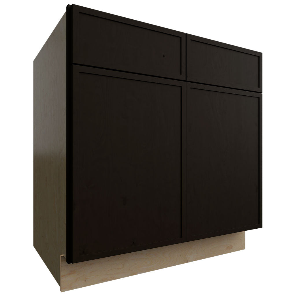 Fabuwood Allure Luna Kona 33" W X 34 1/2" H X 24" D Double Door Sink Base Cabinet