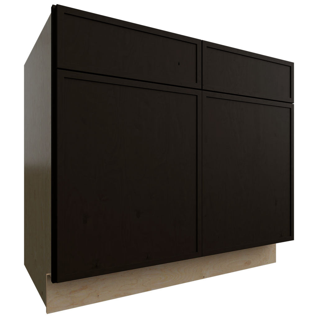 Fabuwood Allure Luna Kona 39" W X 34 1/2" H X 24" D Double Door Sink Base Cabinet