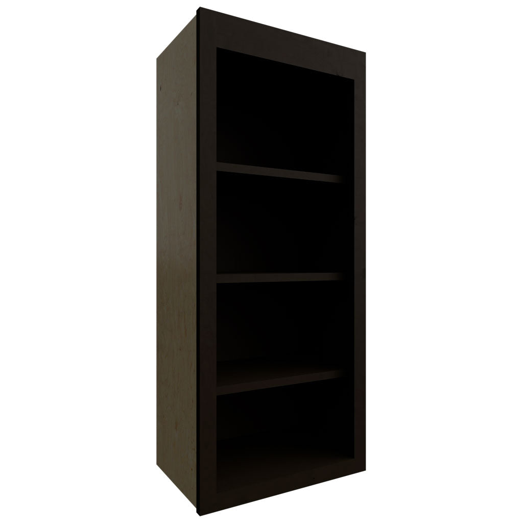 Fabuwood Allure Luna Kona 18" W X 42" H X 12" D Wall Open Shelf Cabinet