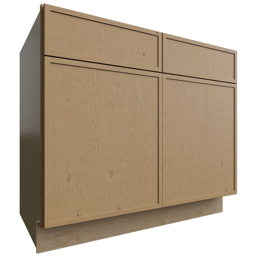 Fabuwood Allure Luna Timber 39" W X 34 1/2" H X 24" D Double Door Base Cabinet