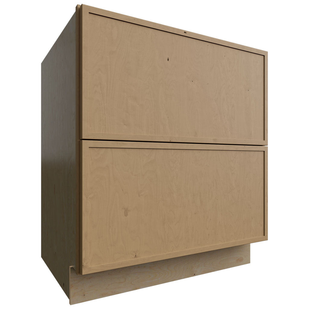 Fabuwood Allure Luna Timber 30" W X 34 1/2" H X 24" D 2 Drawer Base Cabinet