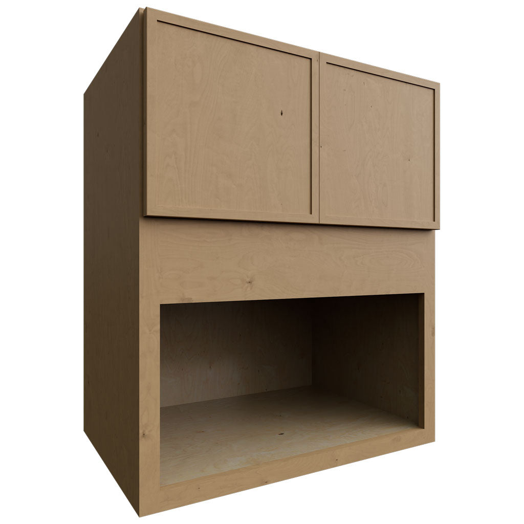 Fabuwood Allure Luna Timber 30" W X 36" H X 21" D Microwave Cabinet