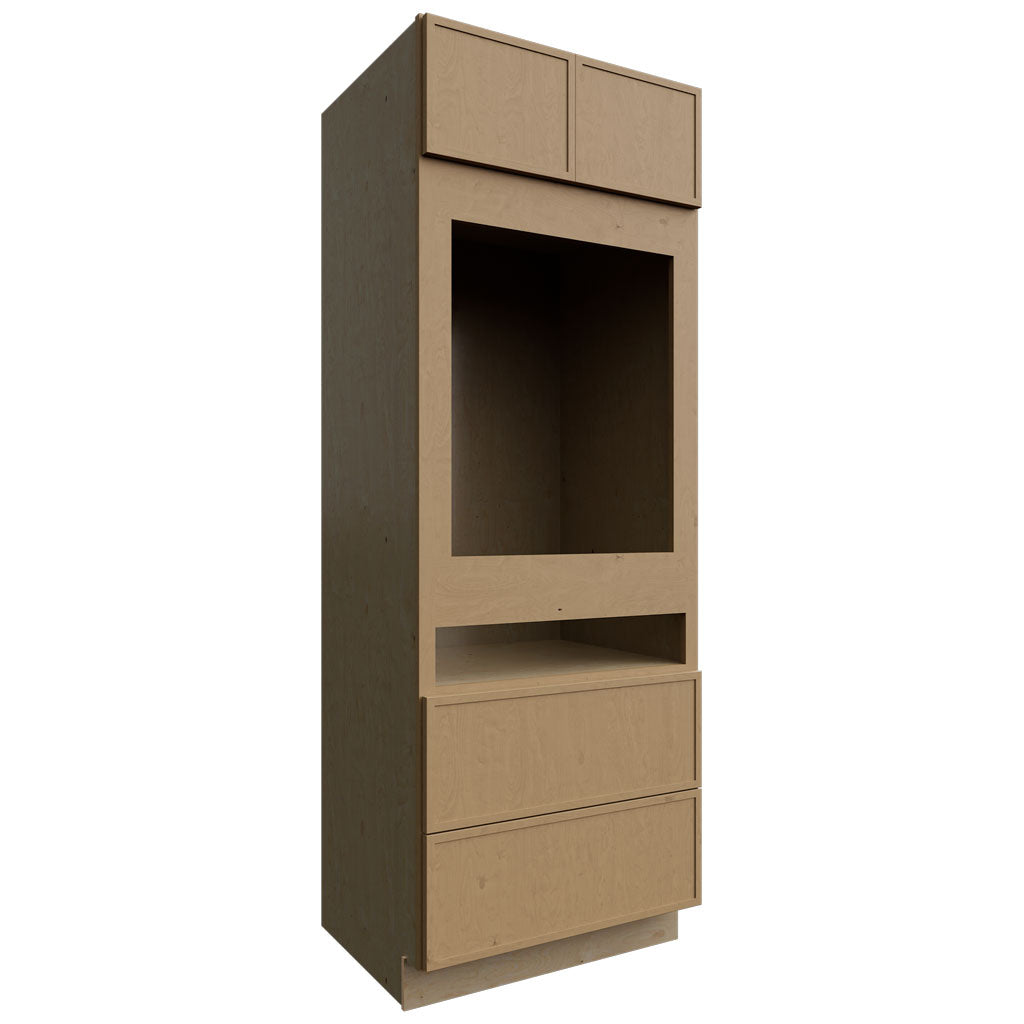 Fabuwood Allure Luna Timber 33" W X 84" H X 24" D Combo Oven Tall Cabinet