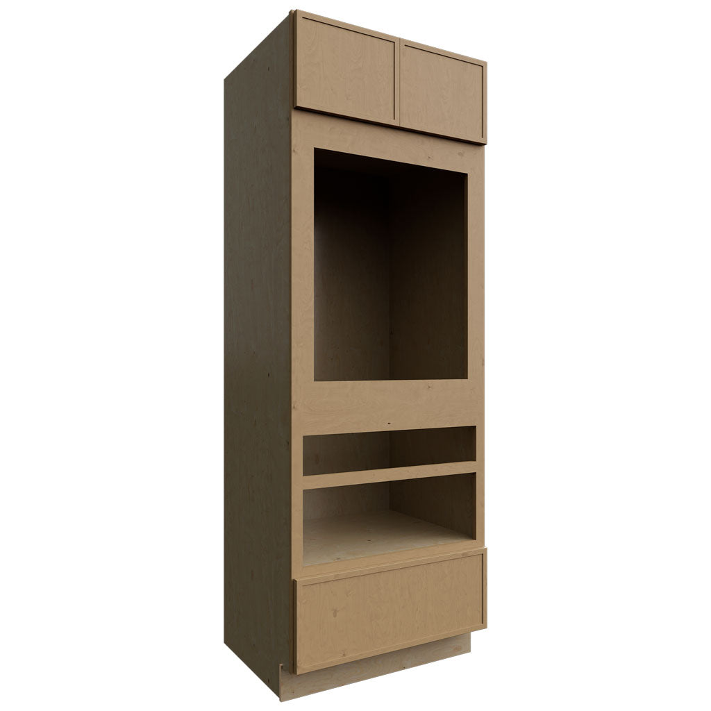 Fabuwood Allure Luna Timber 33" W X 84" H X 24" D Double Oven Tall Cabinet