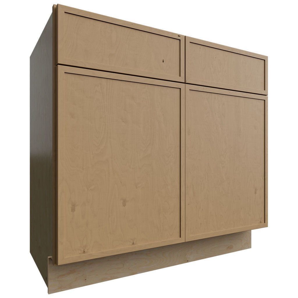 Fabuwood Allure Luna Timber 36" W X 34 1/2" H X 21" D Vanity Sink Base Cabinet