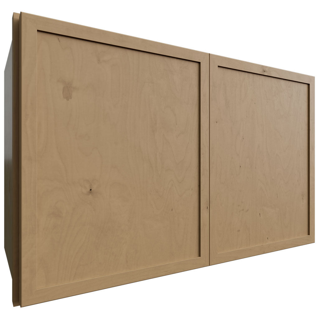 Fabuwood Allure Luna Timber 24" W X 15" H X 12" D Double Door Wall Cabinet