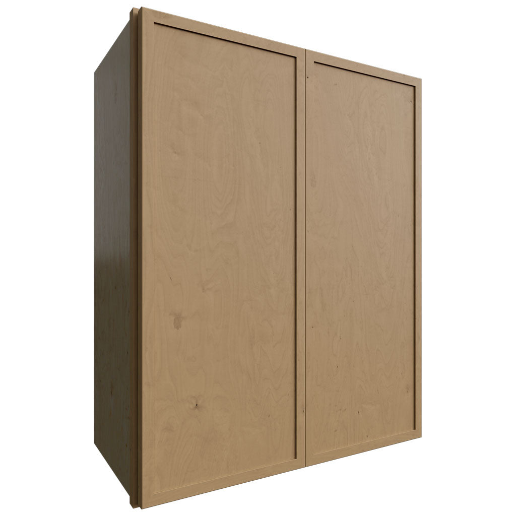 Fabuwood Allure Luna Timber 24" W X 30" H X 12" D Double Door Wall Cabinet