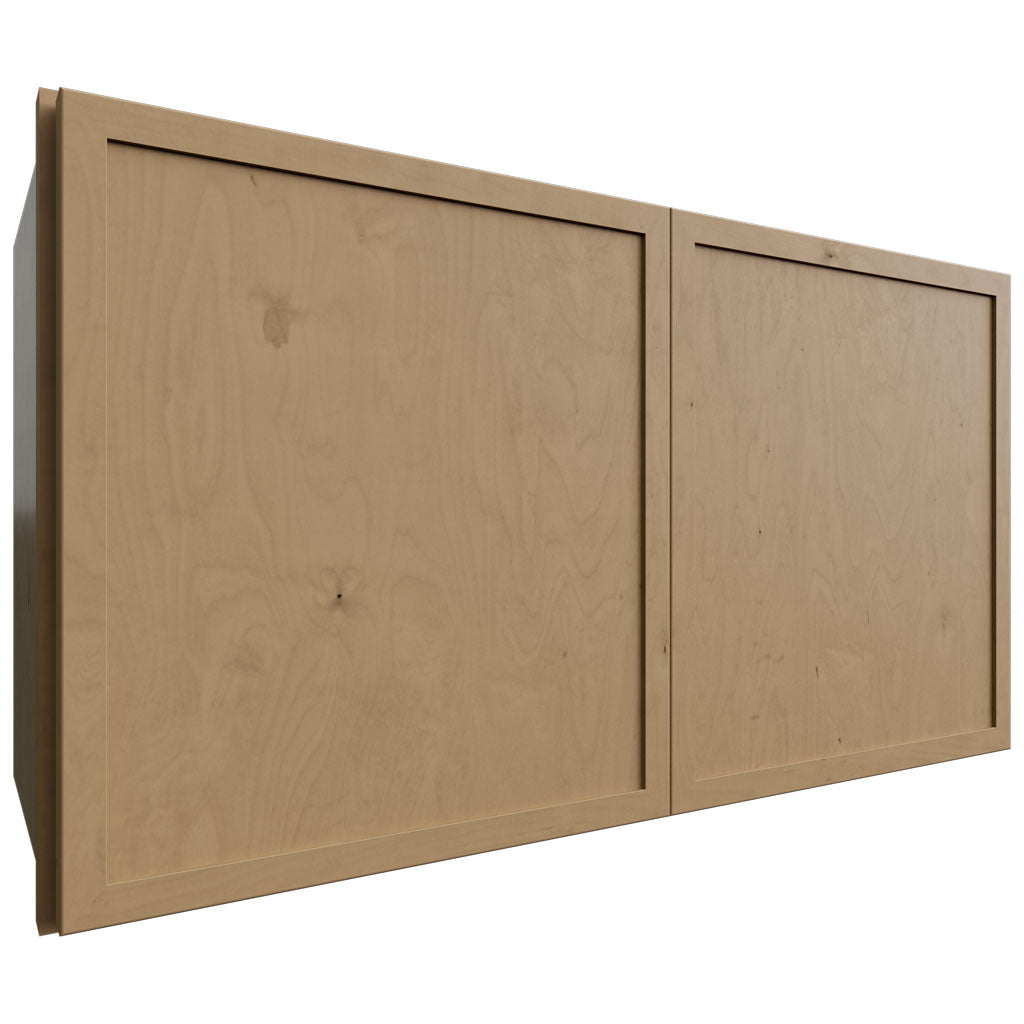 Fabuwood Allure Luna Timber 27" W X 15" H X 12" D Double Door Wall Cabinet