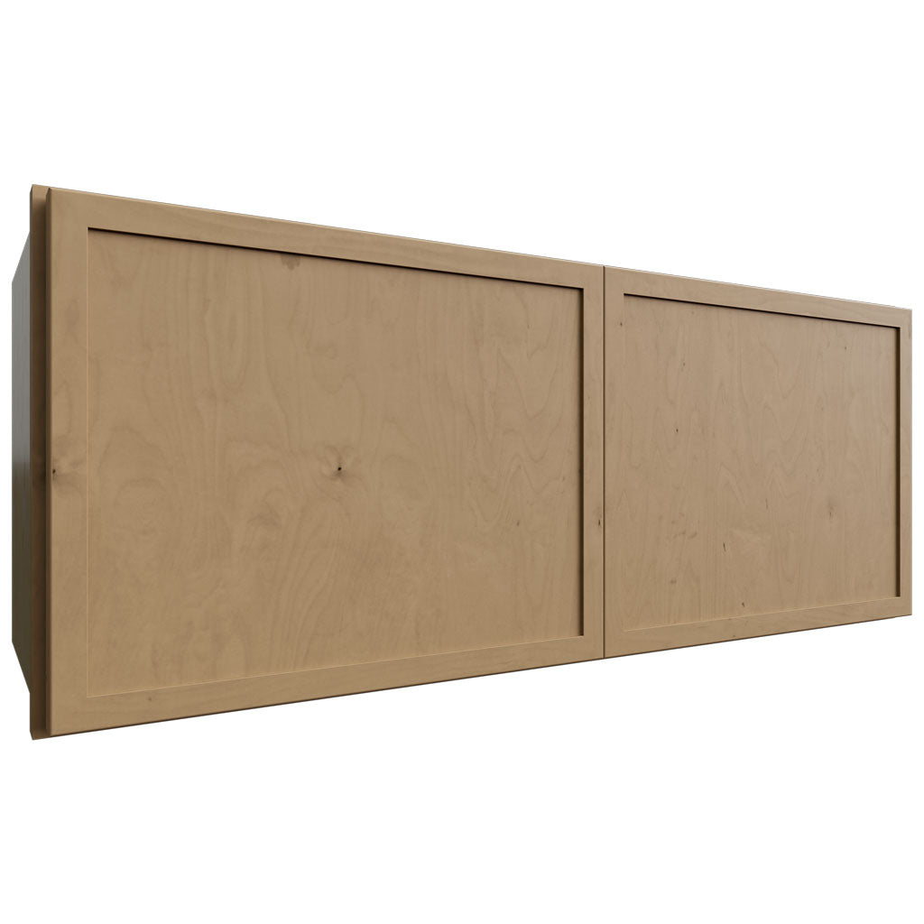 Fabuwood Allure Luna Timber 30" W X 12" H X 12" D Double Door Wall Cabinet