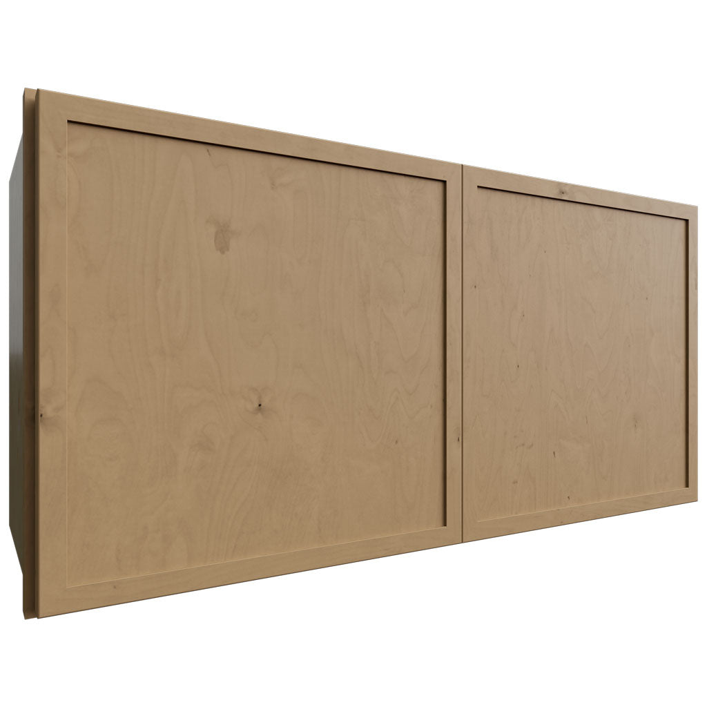 Fabuwood Allure Luna Timber 30" W X 15" H X 12" D Double Door Wall Cabinet