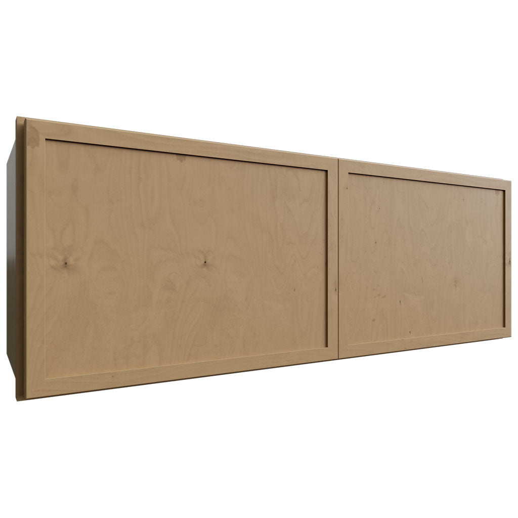 Fabuwood Allure Luna Timber 33" W X 12" H X 12" D Double Door Wall Cabinet