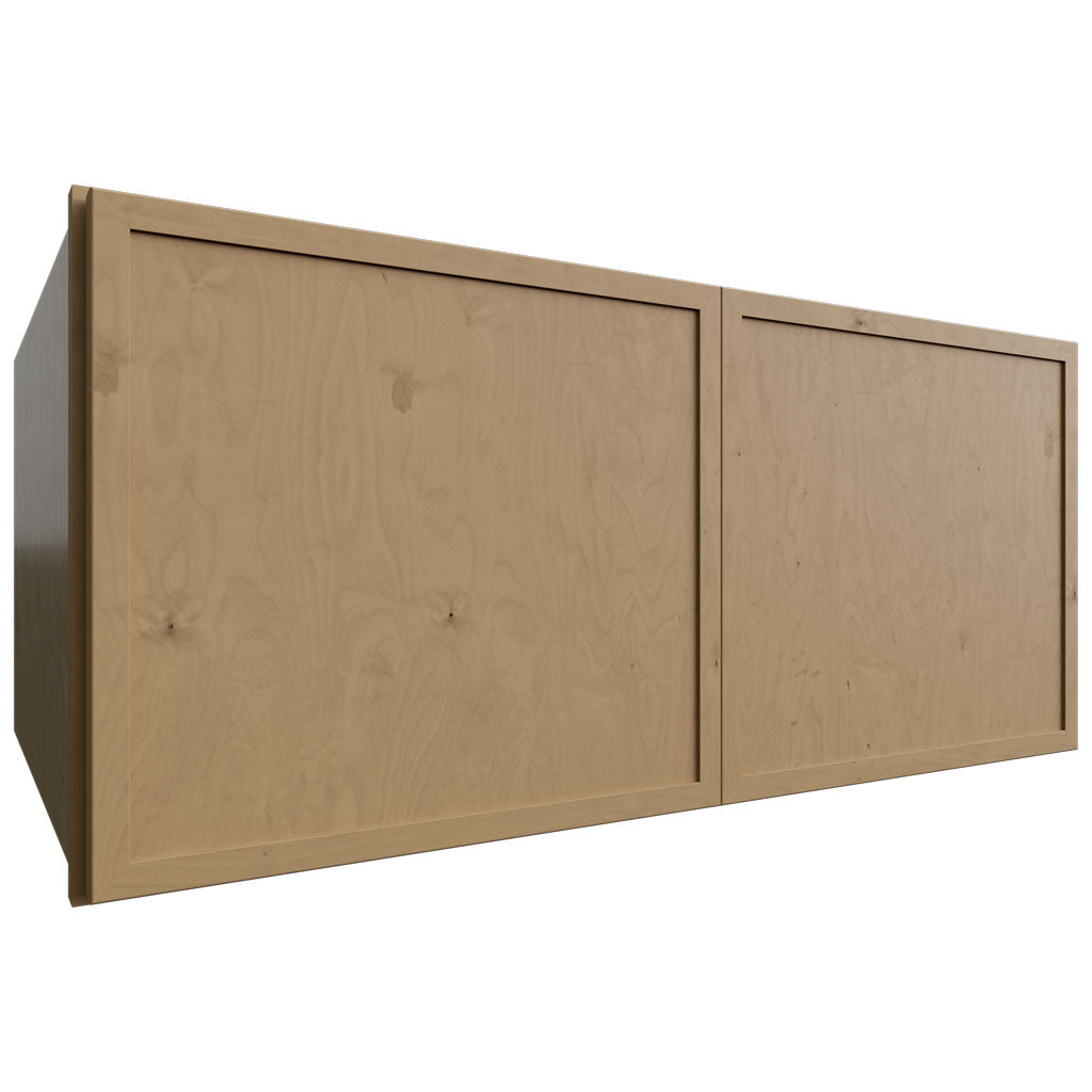 Fabuwood Allure Luna Timber 33" W X 15" H X 24" D Double Door Wall Cabinet