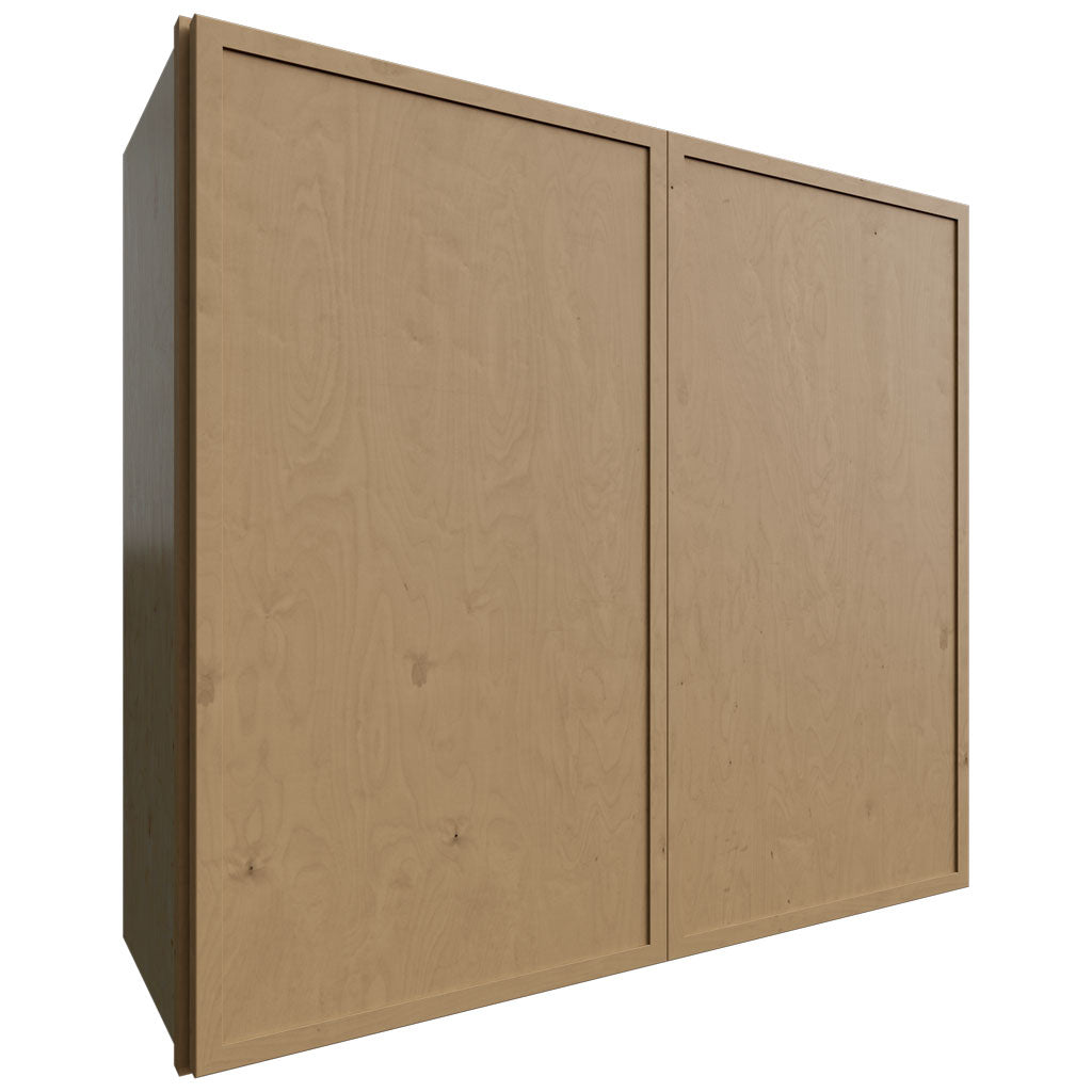 Fabuwood Allure Luna Timber 33" W X 30" H X 12" D Double Door Wall Cabinet
