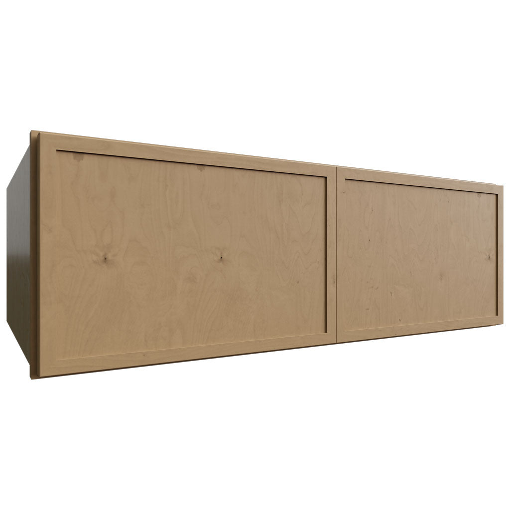 Fabuwood Allure Luna Timber 36" W X 12" H X 24" D Double Door Wall Cabinet