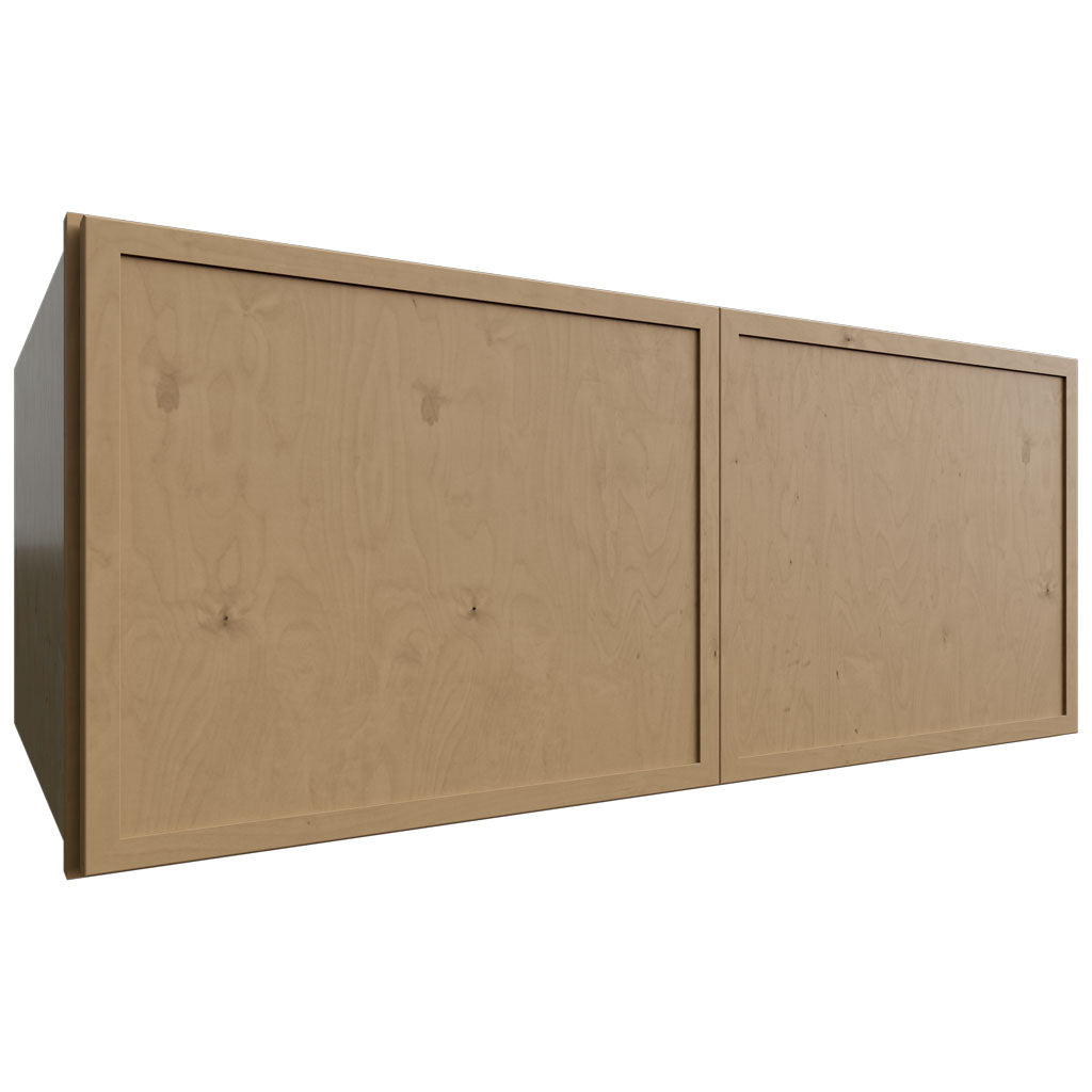 Fabuwood Allure Luna Timber 36" W X 15" H X 24" D Double Door Wall Cabinet