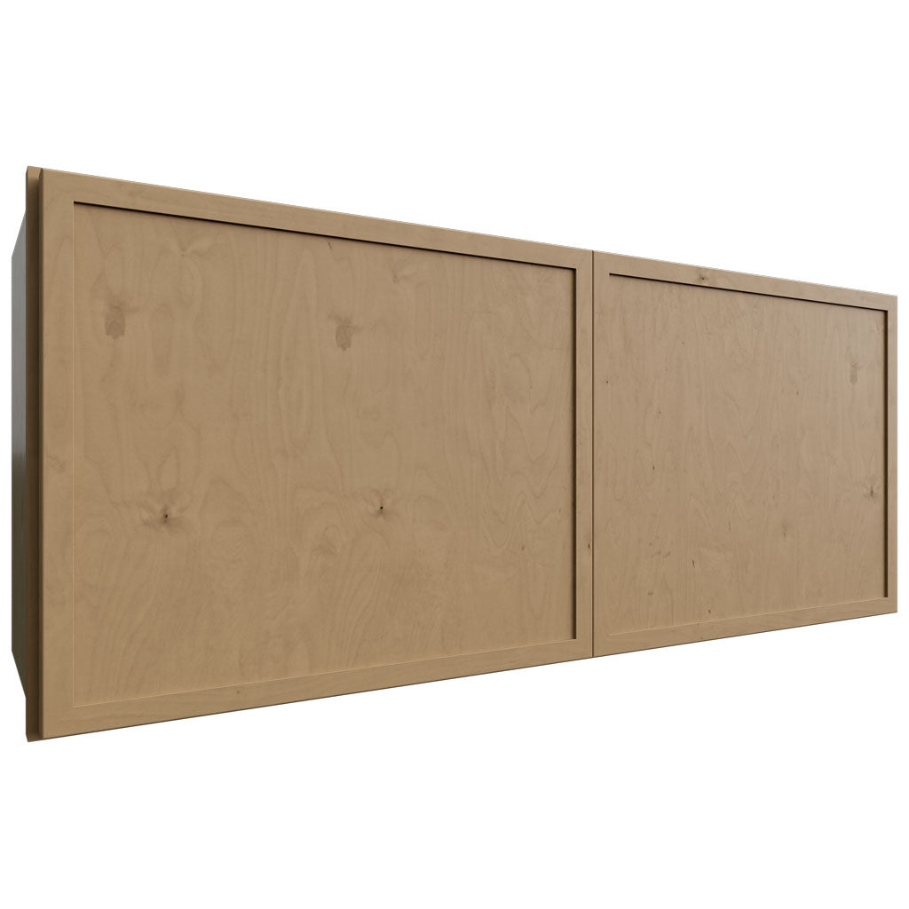 Fabuwood Allure Luna Timber 36" W X 15" H X 12" D Double Door Wall Cabinet
