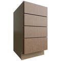 Fabuwood Allure Luxe Canyon Oak 18" W X 34 1/2" H X 24" D 4 Drawer Base Cabinet