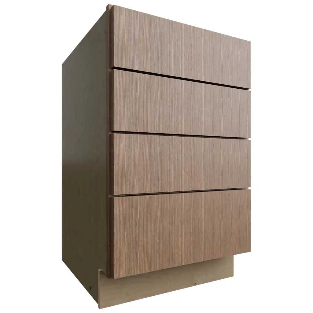 Fabuwood Allure Luxe Canyon Oak 21" W X 34 1/2" H X 24" D 4 Drawer Base Cabinet