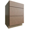 Fabuwood Allure Luxe Canyon Oak 24" W X 34 1/2" H X 24" D 3 Drawer Base Cabinet