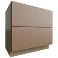 Fabuwood Allure Luxe Canyon Oak 36" W X 34 1/2" H X 24" D 2 Drawer Base Cabinet