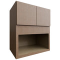 Fabuwood Allure Luxe Canyon Oak 30" W X 36" H X 21" D Microwave Cabinet
