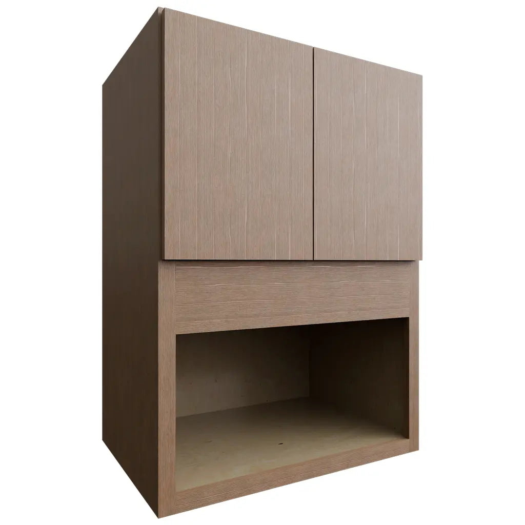 Fabuwood Allure Luxe Canyon Oak 30" W X 42" H X 21" D Microwave Cabinet