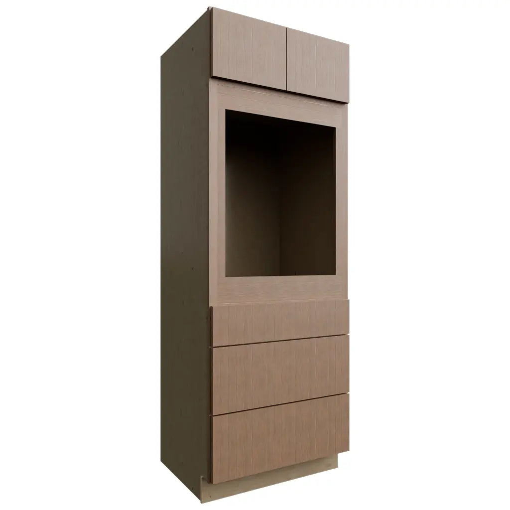 Fabuwood Allure Luxe Canyon Oak 33" W X 84" H X 24" D Single Oven Tall Cabinet