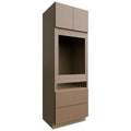 Fabuwood Allure Luxe Canyon Oak 33" W X 90" H X 24" D Combo Oven Tall Cabinet