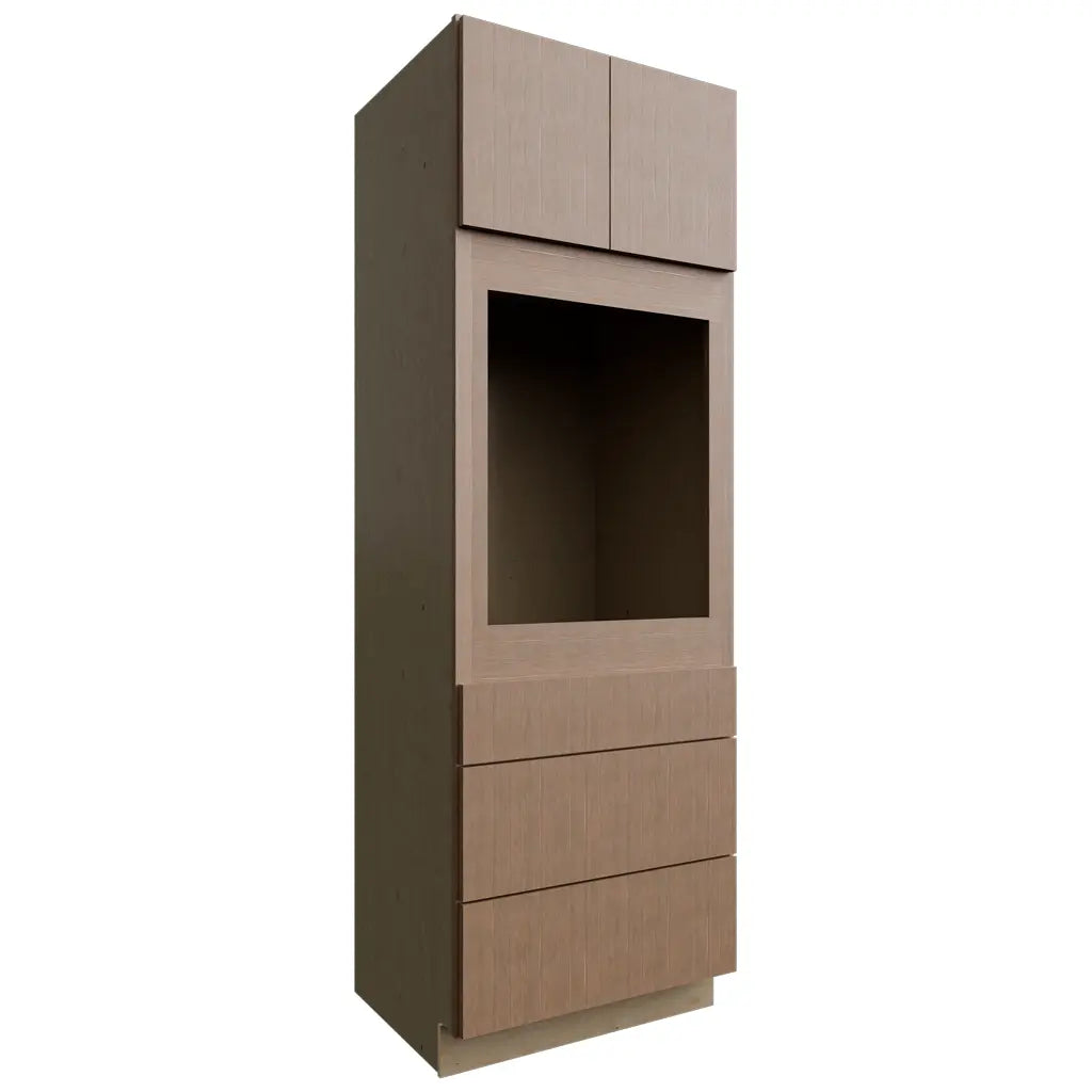 Fabuwood Allure Luxe Canyon Oak 33" W X 90" H X 24" D Single Oven Tall Cabinet