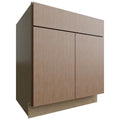Fabuwood Allure Luxe Canyon Oak 30" W X 34 1/2" H X 24" D Double Door Sink Base Cabinet