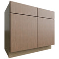 Fabuwood Allure Luxe Canyon Oak 39" W X 34 1/2" H X 24" D Double Door Sink Base Cabinet