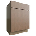 Fabuwood Allure Luxe Canyon Oak 24" W X 34 1/2" H X 21" D Vanity Sink Base Cabinet