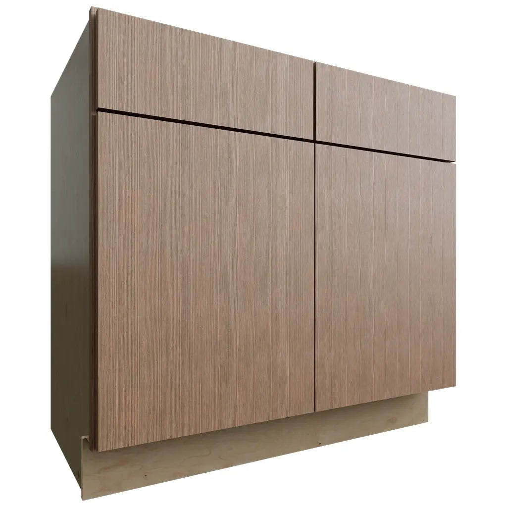 Fabuwood Allure Luxe Canyon Oak 36" W X 34 1/2" H X 21" D Vanity Sink Base Cabinet