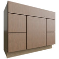 Fabuwood Allure Luxe Canyon Oak 42" W X 34 1/2" H X 21" D Vanity Combo Single Sink W/4 Drawers Cabinet