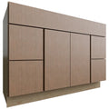 Fabuwood Allure Luxe Canyon Oak 48" W X 34 1/2" H X 21" D Vanity Combo Single Sink W/4 Drawers Cabinet