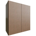 Fabuwood Allure Luxe Canyon Oak 27" W X 30" H X 12" D Double Door Wall Cabinet