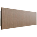 Fabuwood Allure Luxe Canyon Oak 30" W X 12" H X 12" D Double Door Wall Cabinet